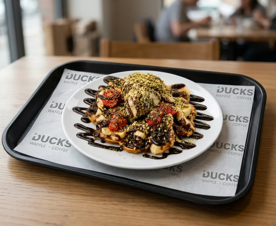 Ducks Special Waffle